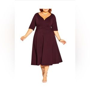 City Chic “Cute Girl” Dress - Size 20